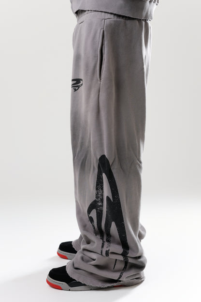 OUTRÍD Grey Distress Sweatpants