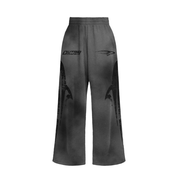 OUTRÍD Grey Distress Sweatpants